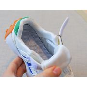 Adidasi albi cu albastru pentru copii MBYY-H02-3-DE6