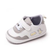 Adidasi albi cu gri pentru baietei - Hello Dino MBBB2313-3-p24