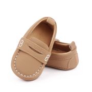 Pantofiori crem tip mocasini (marime disponibila: 3-6 luni (marimea 18 incaltaminte)) lid2774-sa4.3-6 luni (marimea 18 incaltaminte)