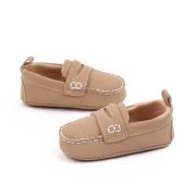 Pantofiori crem tip mocasini (marime disponibila: 3-6 luni (marimea 18 incaltaminte)) lid2774-sa4.3-6 luni (marimea 18 incaltaminte)