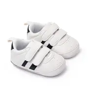 Adidasi albi cu negru pentru baietei - Newe MBBL2311-1-c3