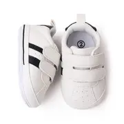 Adidasi albi cu negru pentru baietei - Newe MBBL2311-1-c3