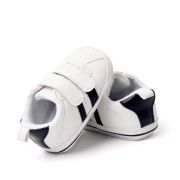 Adidasi albi cu negru pentru baietei - Newe MBBL2311-1-c3