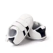 Adidasi albi cu negru pentru baietei - Newe MBBL2311-1-c3