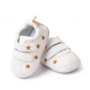 Adidasi albi cu stelute aurii brodate MDBL2312-3-sa26