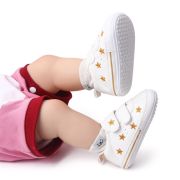 Adidasi albi cu stelute aurii brodate MDBL2312-3-sa26