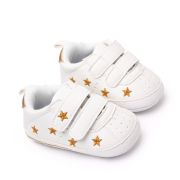 Adidasi albi cu stelute aurii brodate MDBL2312-3-sa26