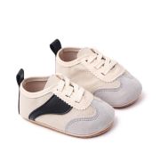 Adidasi crem cu negru si gri - Sporty MBBC2292-2-p01