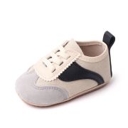 Adidasi crem cu negru si gri - Sporty MBBC2292-2-p01