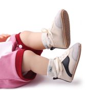 Adidasi crem cu negru si gri - Sporty MBBC2292-2-p01