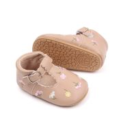 Pantofiori crem cu floricele brodate MDBMH3041-3-p4