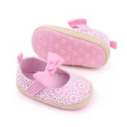 Pantofiori roz cu danteluta alba MBBM2351-1-bo6