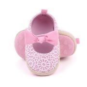 Pantofiori roz cu danteluta alba MBBM2351-1-bo6