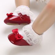 Pantofiori visinii lacuiti cu fundita LIE105-2-p01
