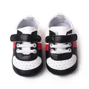 Adidasi albi cu negru si rosu MDBZ2316-2-sa3