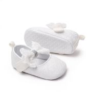 Pantofiori albi cu fundita din dantela MBBH2297-3-p15
