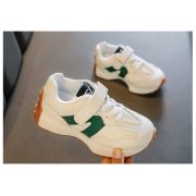 Adidasi albi cu dungi verzi - Karl MDXGTG93-3-sa50