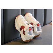 Adidasi albi cu dungi visinii - Karl MDXGTG93-2-sa50