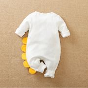 Salopeta alba - croco (marime disponibila: 9-12 luni (marimea 20 incaltaminte)) li522-3.9-12 luni (marimea 20 incaltaminte)