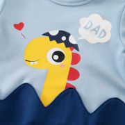 Salopeta albastra - baby dino (marime disponibila: 9-12 luni (marimea 20 incaltaminte)) am521-12.9-12 luni (marimea 20 incaltaminte)