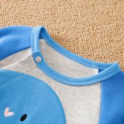 Salopeta gri - blue dino (marime disponibila: 0-3 luni) li521-22.0-3 luni