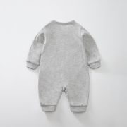 Salopeta gri - mon + dad (marime disponibila: 3-6 luni (marimea 18 incaltaminte)) mb524-4.3-6 luni (marimea 18 incaltaminte)