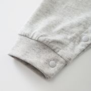 Salopeta gri - mon + dad (marime disponibila: 3-6 luni (marimea 18 incaltaminte)) mb524-4.3-6 luni (marimea 18 incaltaminte)