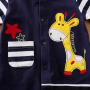 Salopeta pentru bebelusi - giraffe (marime disponibila: 3-6 luni (marimea 18 incaltaminte)) mb522-2.3-6 luni (marimea 18 incaltaminte)
