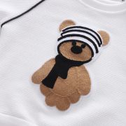 Trening alb pentru baietei - teddy (marime disponibila: 6-9 luni (marimea 19 incaltaminte)) li554-de5.6-9 luni (marimea 19 incaltaminte)