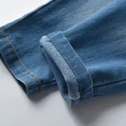 Costum cu blugi si camasuta neagra in carouri MB537-4-de4