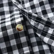 Costum cu blugi si camasuta neagra in carouri MB537-4-de4