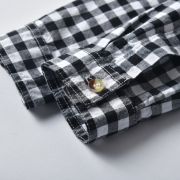 Costum cu blugi si camasuta neagra in carouri MB537-4-de4