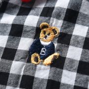 Costum cu blugi si camasuta neagra in carouri MB537-4-de4