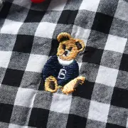 Costum cu blugi si camasuta neagra in carouri MB537-4-de4