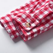 Costum cu blugi si camasuta rosie in carouri MD537-2-de4