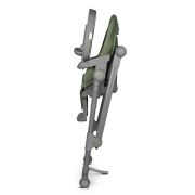 Lionelo - Scaun de masa multifunctional Cora Plus, Reglabil in 4 pozitii pe inaltime, Spatar reglabil in 3 pozitii, Cu bara de jucarii, Pliabil, Conform cu standardul european de securitate EN14988, Verde BYNLO-CORA _PLUS_GREEN_OLIVE