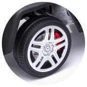 Masinuta electrica chipolino suv mercedes maybach g650 black cu scaun din piele si roti eva hubeljmag6501b