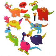 Stickere dinozauri - set de joaca pentru baie bb169