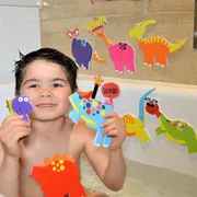 Stickere dinozauri - set de joaca pentru baie bb169
