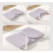 Bariera pat pliabila portabila cu inaltime reglabila smart grey 120 cm lvtk5904905021014