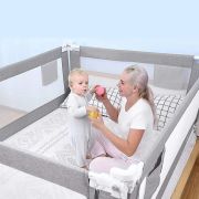 Bariera protectie pat culisanta XXL 200 cm Classic Primabobo, inaltime reglabila 68-98 cm LVTK5904905021168