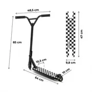 Trotineta pentru cascadorii wxm wrs-ay1 - black white edeedihwwrsay1