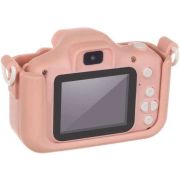 Aparat foto digital pentru copii Kitty, 2 inch, 3MP, card 16GB Kruzzel MY18070 BBJMY18070_Roz