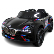 Masinuta electrica cu telecomanda, copii 1-4 ani, cabrio z5 tk1188 - r-sport - negru edeeditk1188negru