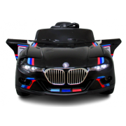 Masinuta electrica cu telecomanda, copii 1-4 ani, cabrio z5 tk1188 - r-sport - negru edeeditk1188negru