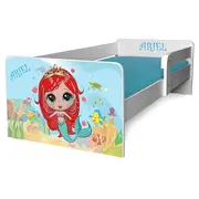 Pat Fetite Sirena Ariel P1 2-8 Ani Cu Protectie Laterala Detasabila - Pc-p-srt-arl-p1-70