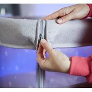 Patut, Sempreconte, Co-sleeper 2 In 1, Cu Laterala Culisanta, Cu Setare Unghiulara, Cu Roti, Reglabil In 8 Pozitii Pe Inaltime, Gri Pjb49920118
