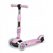 Trotineta 3 in 1 cu roti cu led ricokids cubi 765501 - roz edeedi765501