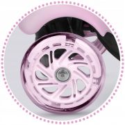 Trotineta 3 in 1 cu roti cu led ricokids cubi 765501 - roz edeedi765501