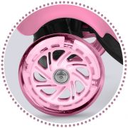 Trotineta 3 in 1 cu roti cu led ricokids todi 765400 - roz edeedi765400
